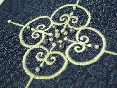 1点もの刺繍