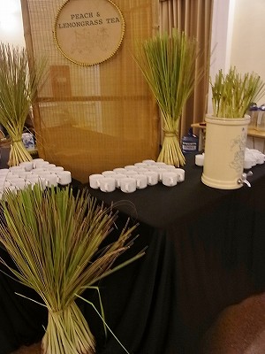 レモングラスとライムの葉っぱのお茶