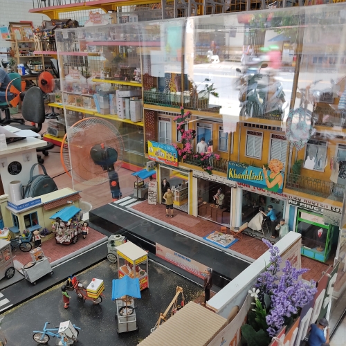 ◎ベトナムのレトロなミニチュア屋台がキッチュ。 | バッグ製作の日々