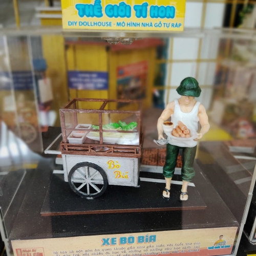 ミニチュア  屋台ベトナム風 ◎ベトナムのレトロなミニチュア屋台がキッチュ。 | バッグ製作の日々