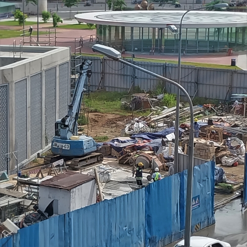 ホーチミンの地下鉄進行状況