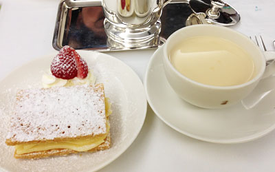 銀座ウエスト本店でミルフィーユ | A.diary ほっと一息おうちバル