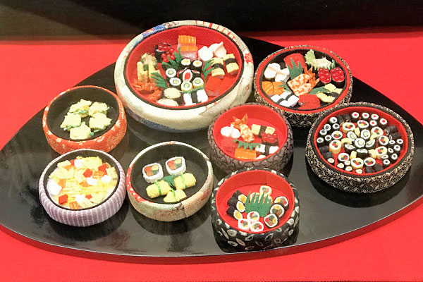 おいしそう！「ちりめん細工の今昔」展 | A.diary ほっと一息おうちバル