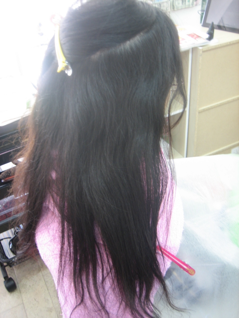 デジパ失敗　パーマがかからない　チリチリ