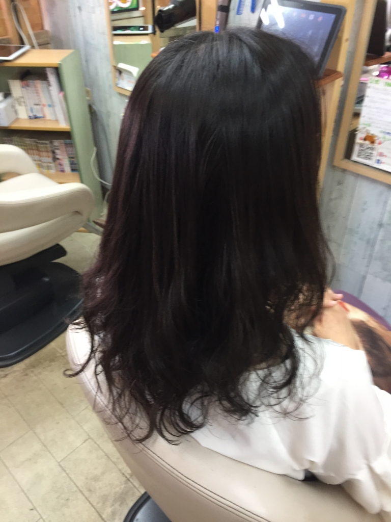 デジタルパーマ　コスメパーマ　美容室　奈良市コスメカール　学園前