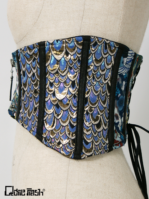 QutieFrash 花魁帯コルセットブルー Qutie Frash / 花魁帯コルセット ブルー O-25-05-13-002-QU-TO