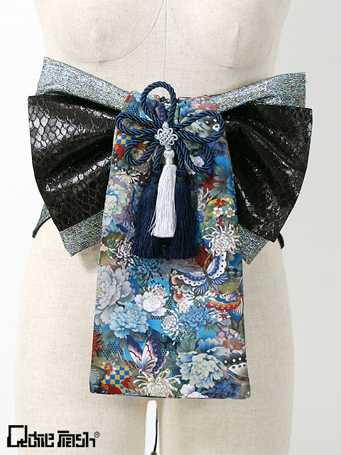 QutieFrash 花魁帯コルセットブルー Qutie Frash】 花魁帯コルセット -TyCHE iero(旧KERA SHOP金沢店