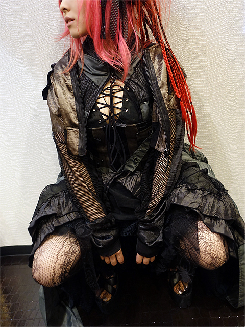 希少 QutieFrash ミリタリーロングベスト ブラック Mサイズ 楽天市場】【中古】Qutie Frash / ミリタリーロングベスト