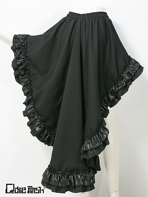 QutieFrash 後ろロングスカート ダイヤ スカート / Skirt – Qutiefrashアメリカ村WebShop
