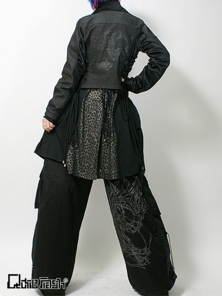 QutieFrash♢﻿ワイドパンツ Qutiefrash》ラップ付きワイドパンツ 9652-PT | TyCHEMaria &