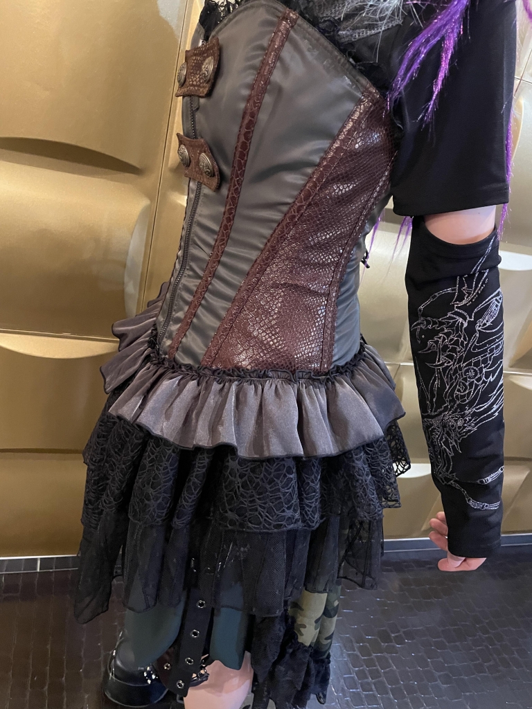 QutieFrash オーバーバストコルセット