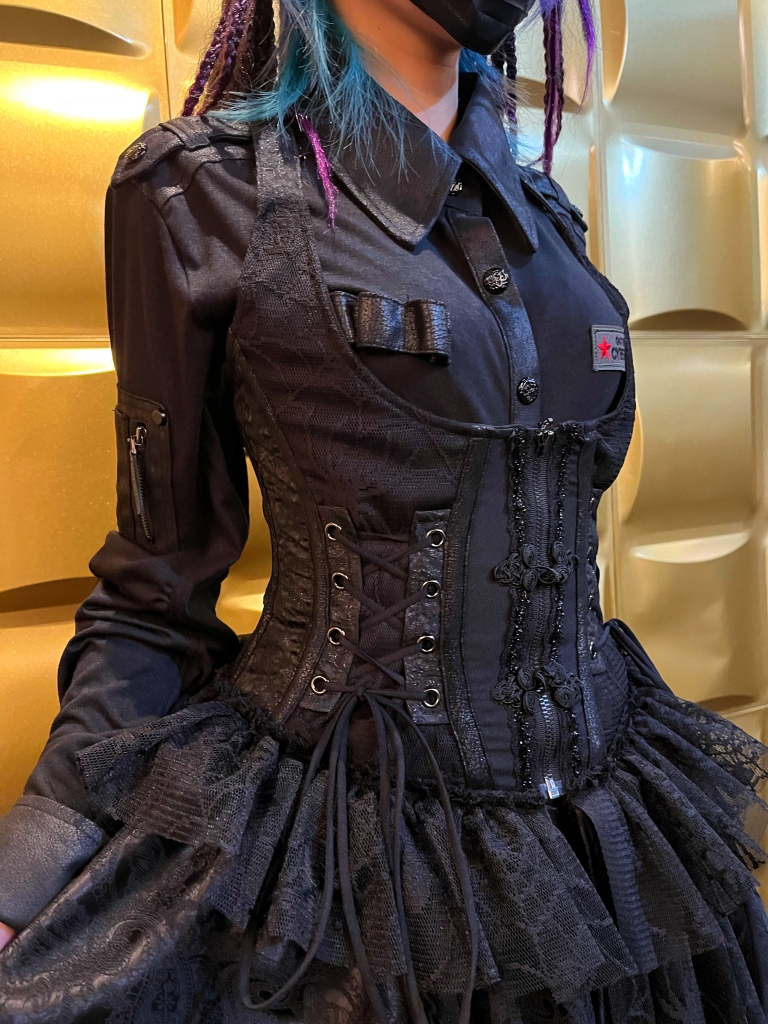 ホルターコルセットベストQutie Frash ロリィタ　コルセット　ゴシック fit=scale-down,w=1200