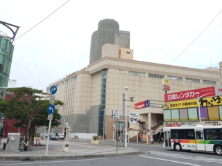 沖縄三越跡の様子 15 01 12 沖縄の風景