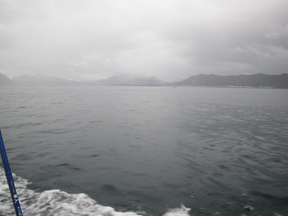 雨雲接近