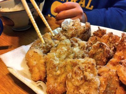 ウマの竜田揚げ