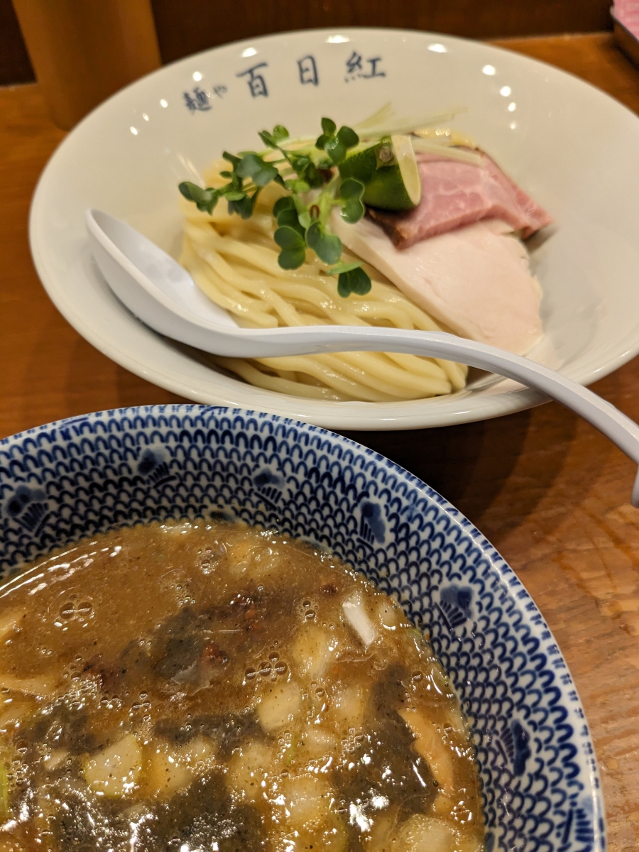 百日紅のテーブル 記し