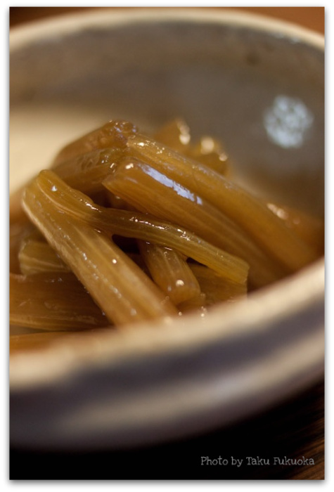 蕗の薹のキンピラ
