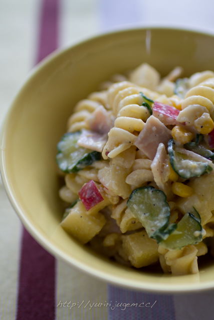 20110728マカロニサラダ・豆腐ドレッシング-2.jpg