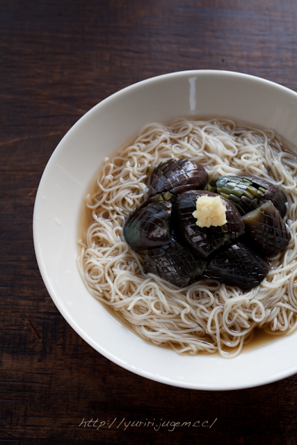 20110805 ナス素麺.jpg