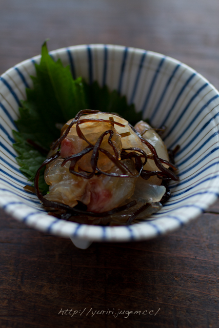20110808 鯛の塩昆布和え.jpg