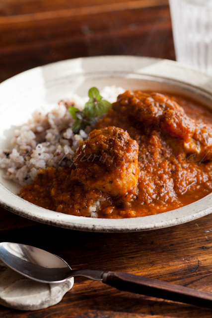 20130109鶏とトマトのカレー ミント風味-5.jpg