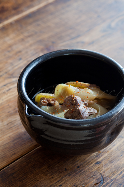 20130226鶏もつと長葱のさっと煮.jpg