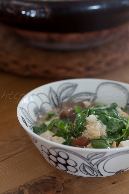 20141214なめこ豆腐クレソンの雑炊-2.jpg