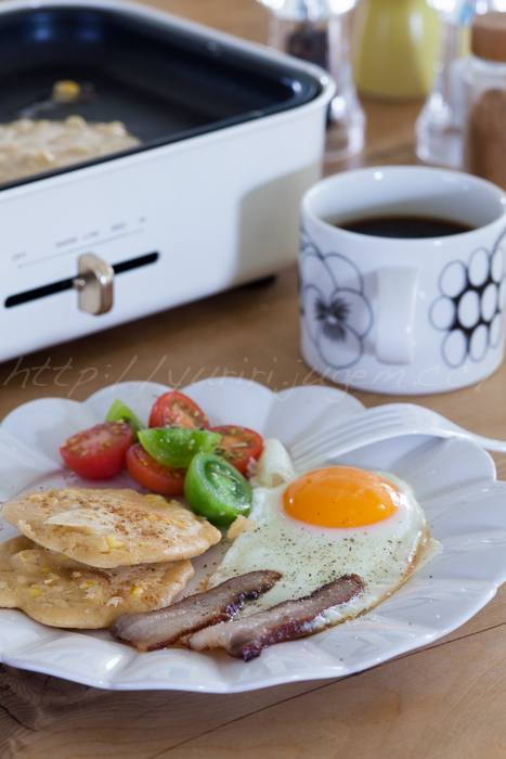20150718トウモロコシ入りパンケーキ-2.jpg