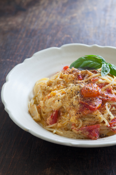 20170802トマトと卵のパスタ-2.jpg