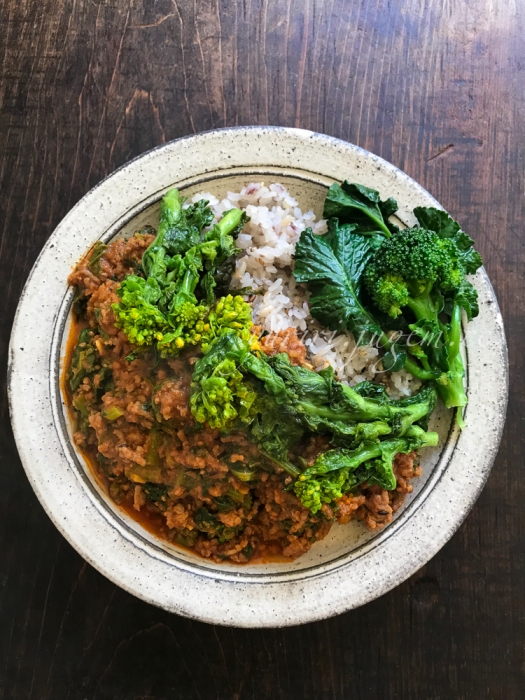 20190325-ひき肉と菜の花のカレー-3.jpg