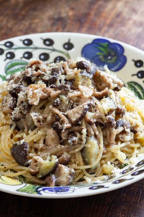 20191008 茸とナスのパスタ.jpg