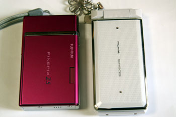 SH903iとZ5