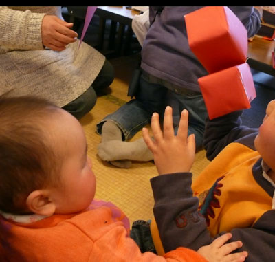 子ども劇場ワークショップお獅子作り
