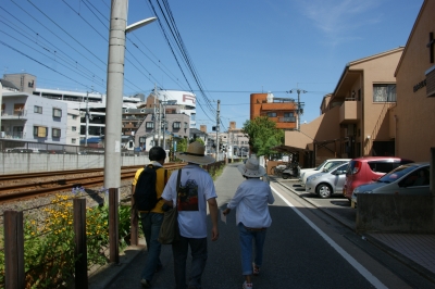 古町に向いて