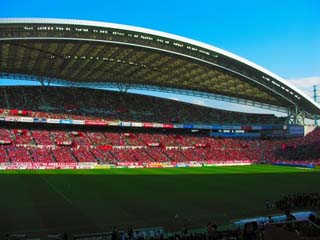 サッカー競技場の画像