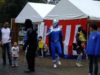 青梅ご当地ヒーロー自然超人オウメンジャー