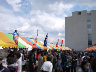 集音器ブログ ふくし祭 混み具合