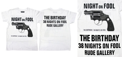 The Birthday×RUDE GALLERYコラボレーションツアーグッズ入荷