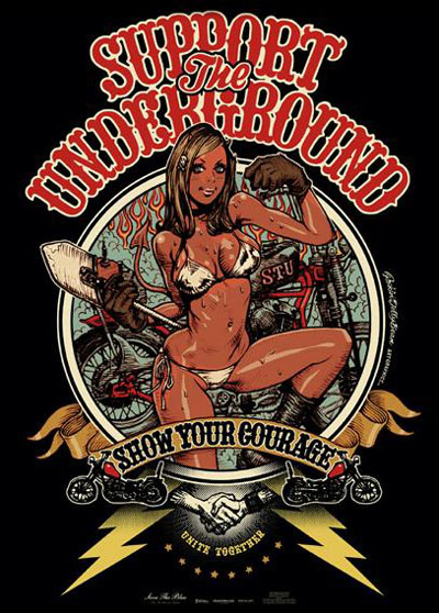 ONE BIG FAMILYプロジェクト第三弾！「SUPPORT THE UNDERGROUND」入荷 