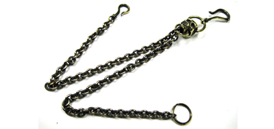 FIXED JAW BRASS WALLET CHAIN入荷！ | AUDIO BLOG