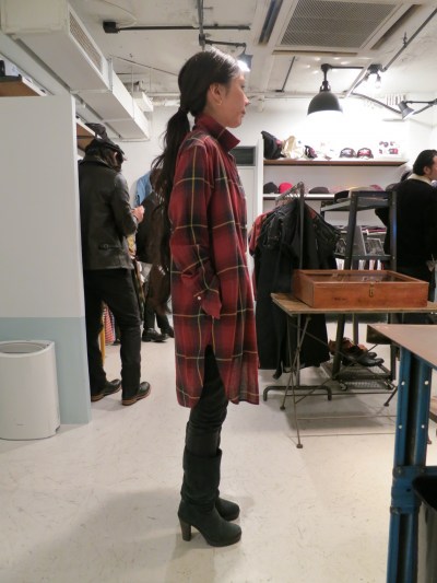 RUDE GALLERY チェック柄ロングコート RUDE GALLERY チェック柄ロングコート