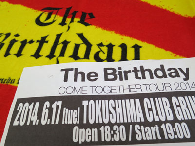The Birthday『COME TOGETHER TOUR 2014』@徳島club GRINDHOUSE