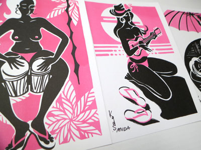Kads MIIDA 油絵（Dee Jays）原画 Kads MIIDA 油絵（Dee Jays）原画 【公式通販】