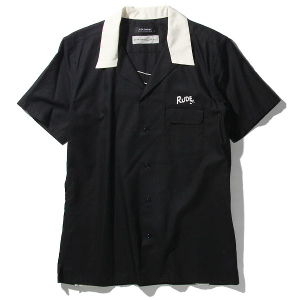 RudeGallery Black Rebel ボウリングシャツ 古着屋購入 RUDE GALLERY