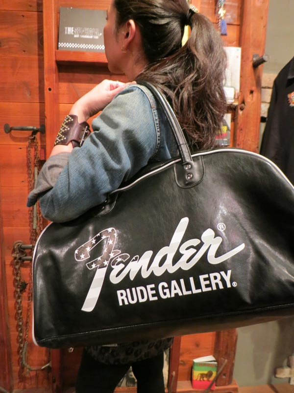 チバユウスケthe birthday rude gallery ボストンバッグ Fender“BOSTON BAG” | AUDIO BLOG