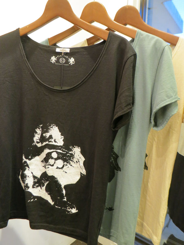 GAVIAL / NEW S/S U NECK TEE gavial¼ã