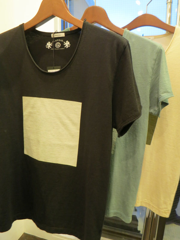 GAVIAL / S/S U NECK TEE “QUIET” gavial中村達也