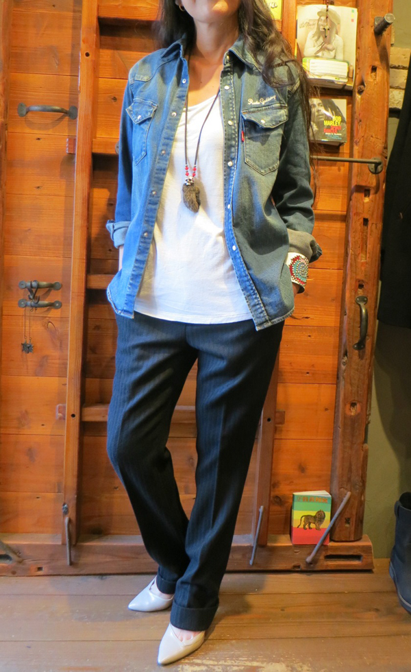 CLASSIC TROUSERS -STRIPE- | AUDIO BLOG