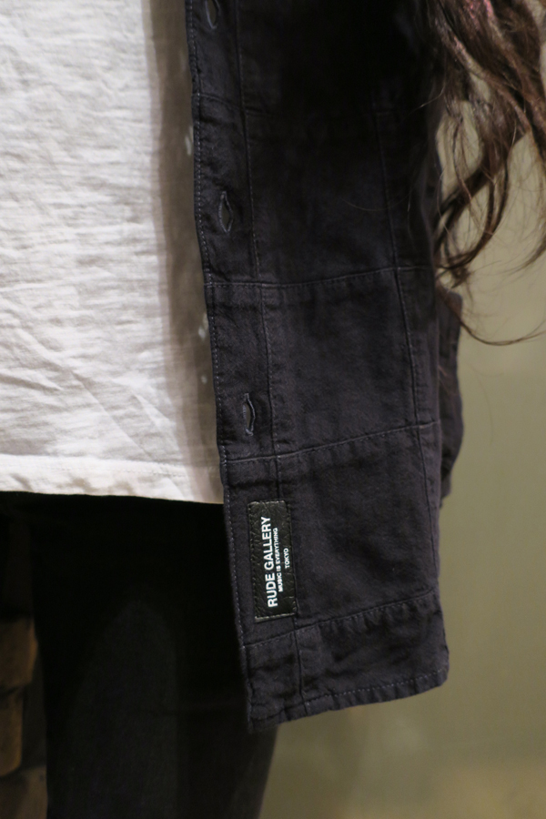 WIZARD SHIRT -BLACK OVER DYED | AUDIO BLOG