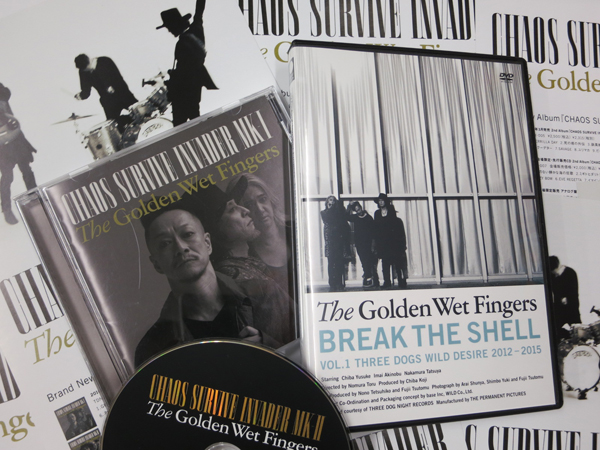 THE GOLDEN WET FINGERS DVD チバユウスケ 中村達也